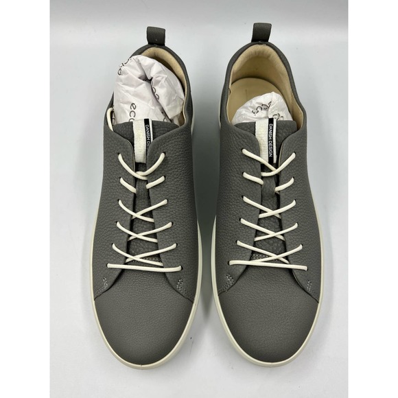ECCO Soft 8 Ladies Wild Dove Pigeon Sauvage Sneaker Gray Women's Sz 11-11.5 NWB - Picture 1 of 7